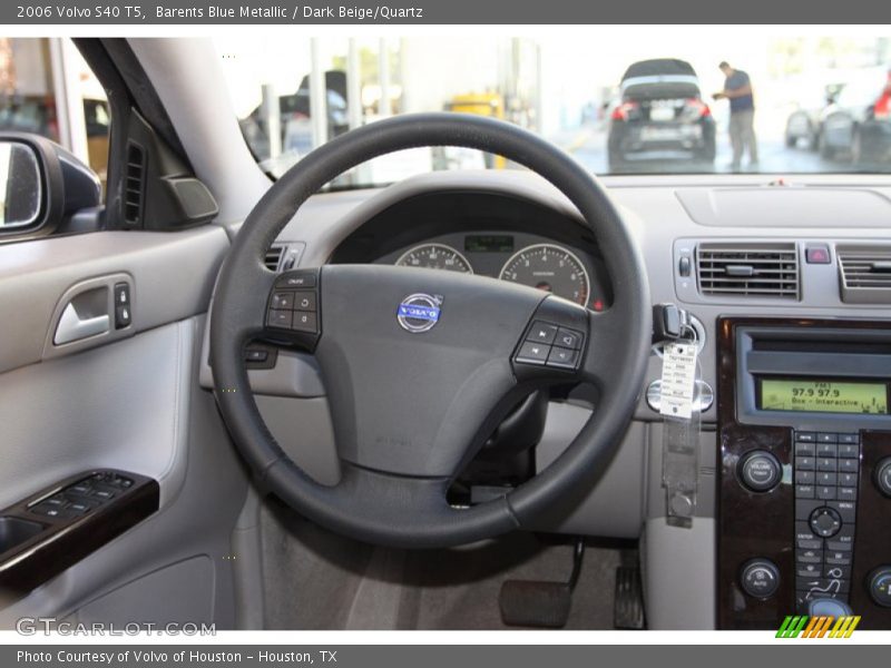 Barents Blue Metallic / Dark Beige/Quartz 2006 Volvo S40 T5
