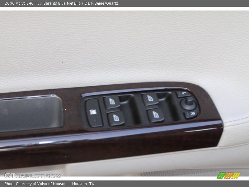 Barents Blue Metallic / Dark Beige/Quartz 2006 Volvo S40 T5