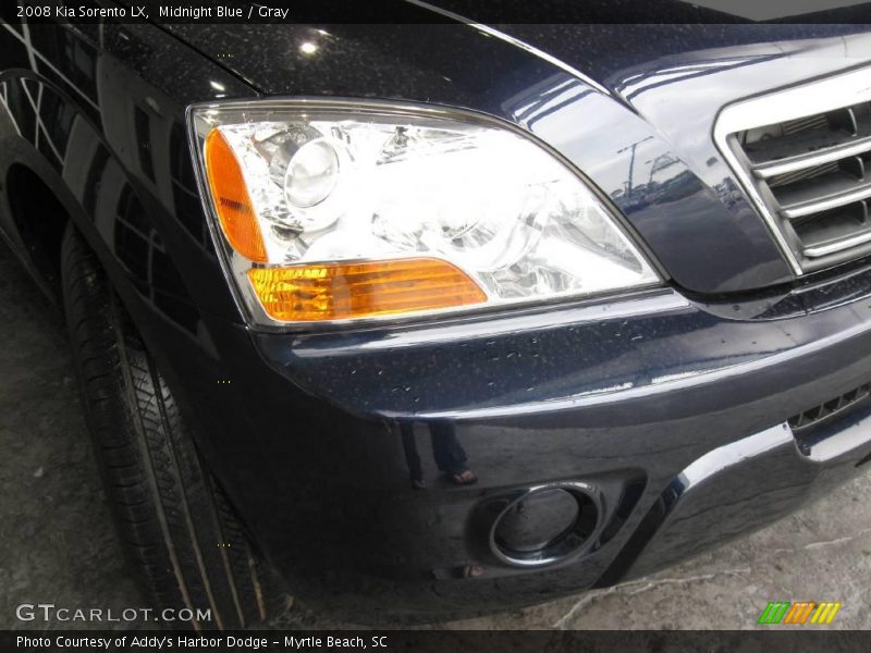 Midnight Blue / Gray 2008 Kia Sorento LX