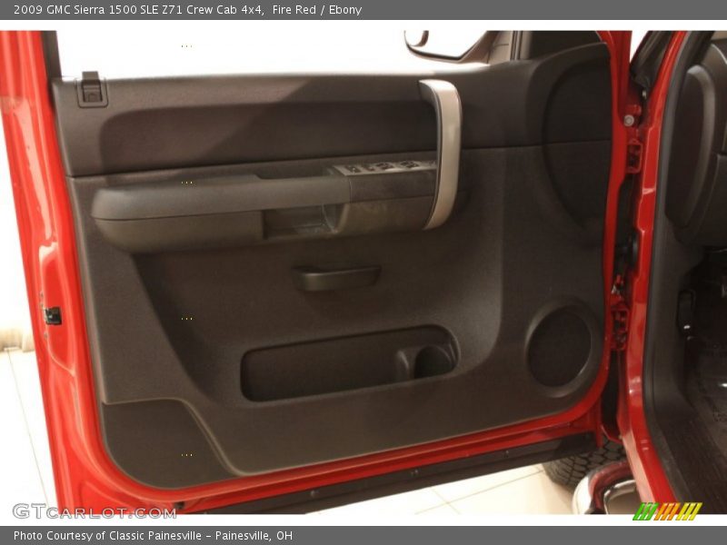 Fire Red / Ebony 2009 GMC Sierra 1500 SLE Z71 Crew Cab 4x4