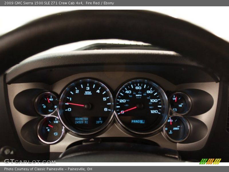  2009 Sierra 1500 SLE Z71 Crew Cab 4x4 SLE Z71 Crew Cab 4x4 Gauges