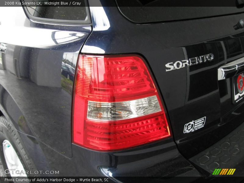 Midnight Blue / Gray 2008 Kia Sorento LX