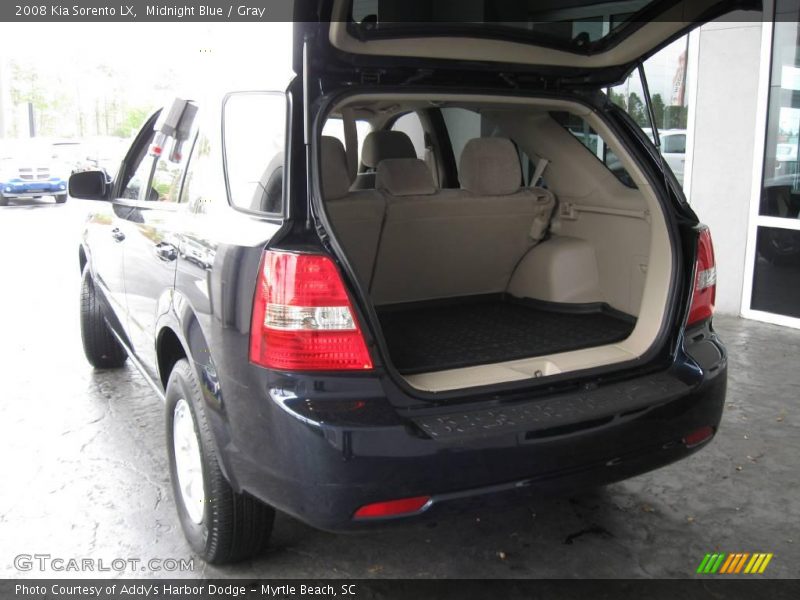 Midnight Blue / Gray 2008 Kia Sorento LX
