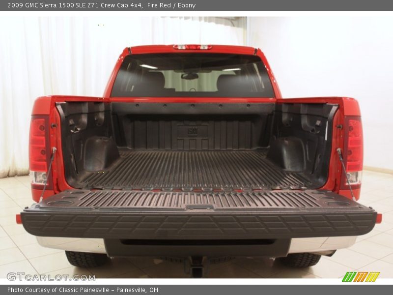 Fire Red / Ebony 2009 GMC Sierra 1500 SLE Z71 Crew Cab 4x4