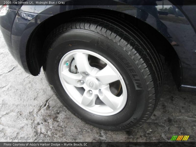 Midnight Blue / Gray 2008 Kia Sorento LX