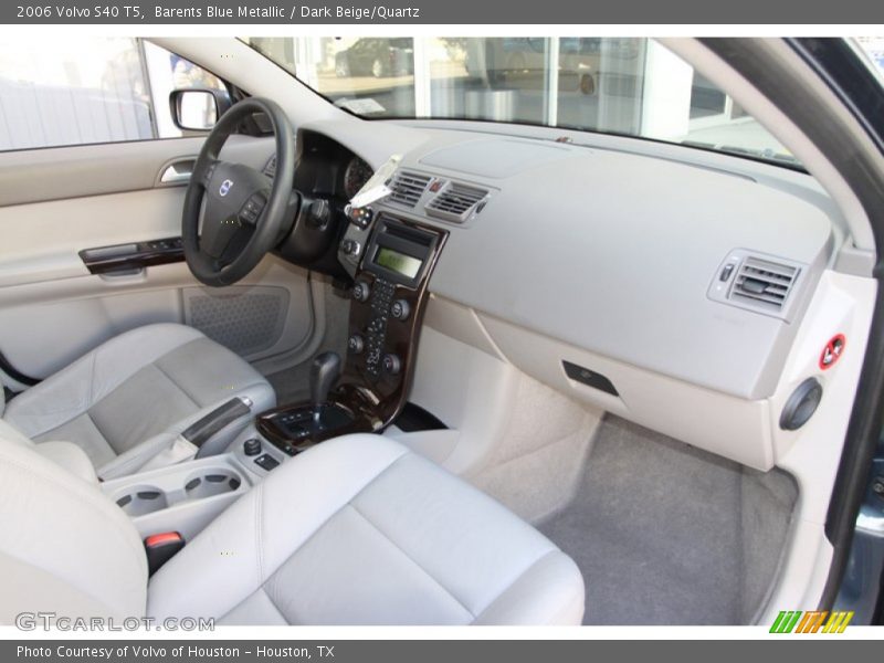 Barents Blue Metallic / Dark Beige/Quartz 2006 Volvo S40 T5