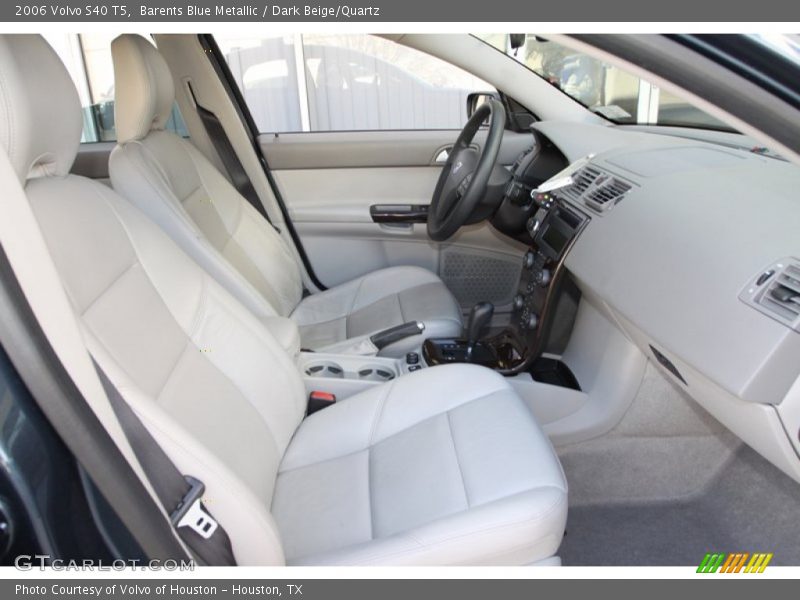 Barents Blue Metallic / Dark Beige/Quartz 2006 Volvo S40 T5