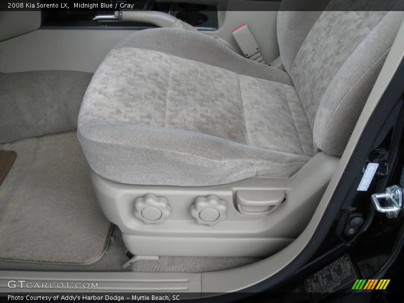 Midnight Blue / Gray 2008 Kia Sorento LX