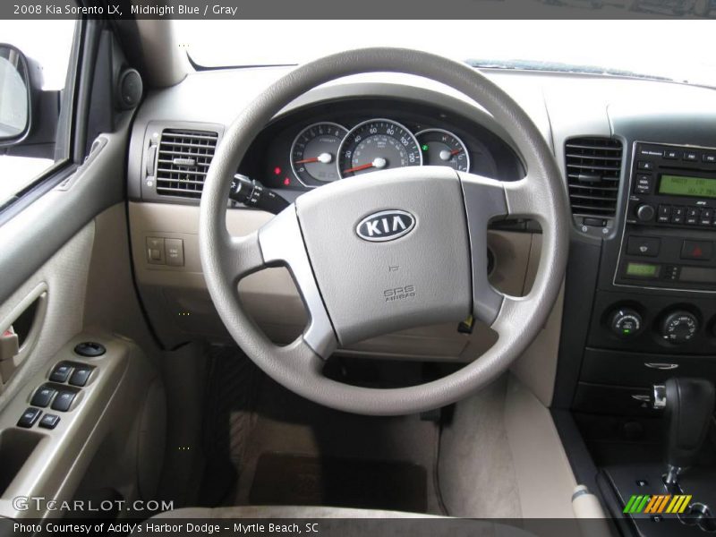 Midnight Blue / Gray 2008 Kia Sorento LX