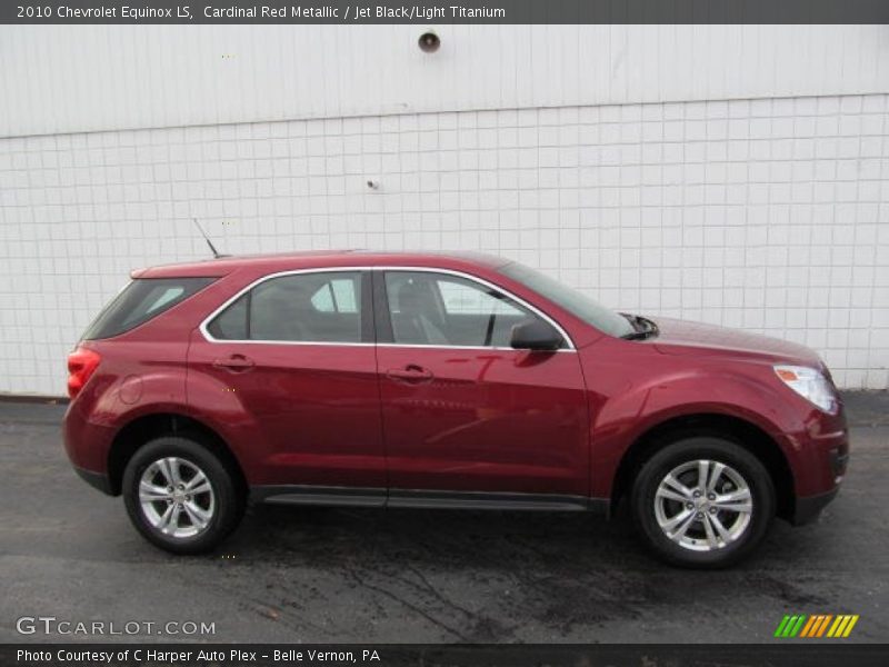 Cardinal Red Metallic / Jet Black/Light Titanium 2010 Chevrolet Equinox LS