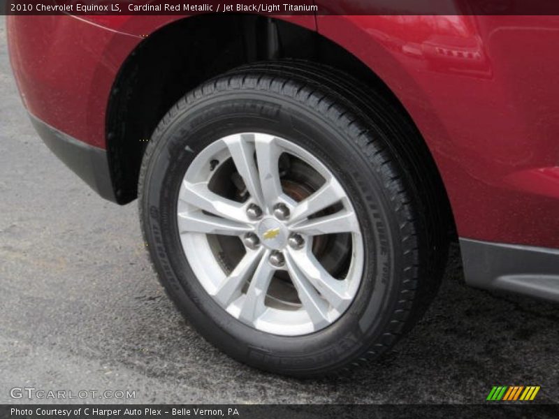 Cardinal Red Metallic / Jet Black/Light Titanium 2010 Chevrolet Equinox LS