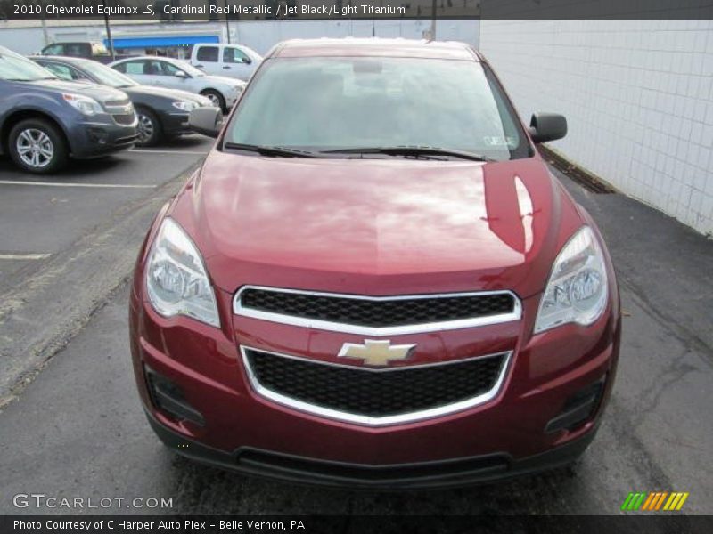 Cardinal Red Metallic / Jet Black/Light Titanium 2010 Chevrolet Equinox LS