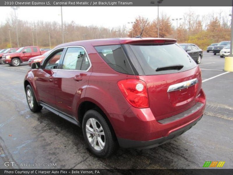 Cardinal Red Metallic / Jet Black/Light Titanium 2010 Chevrolet Equinox LS