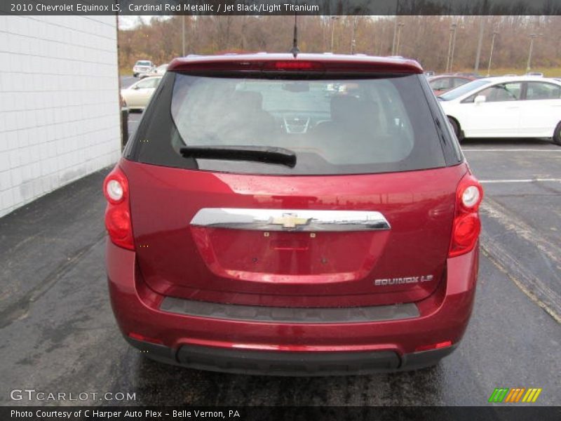 Cardinal Red Metallic / Jet Black/Light Titanium 2010 Chevrolet Equinox LS