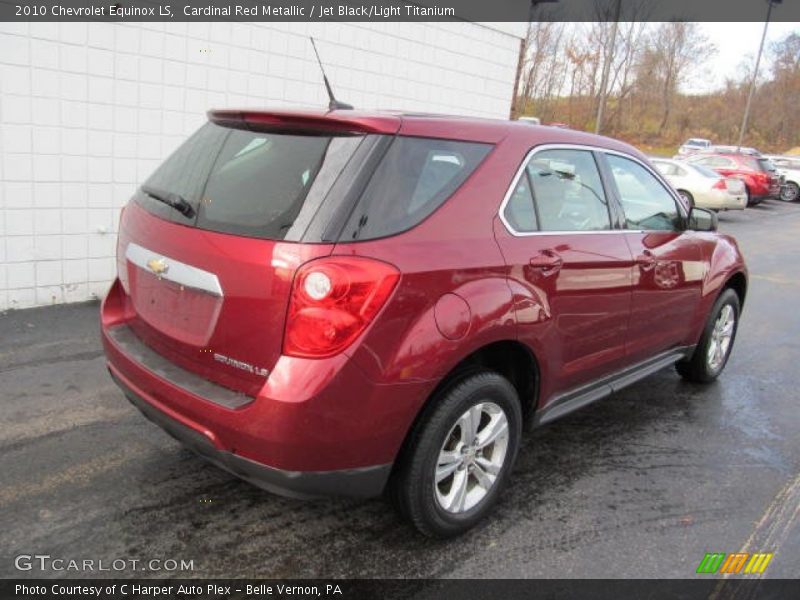 Cardinal Red Metallic / Jet Black/Light Titanium 2010 Chevrolet Equinox LS