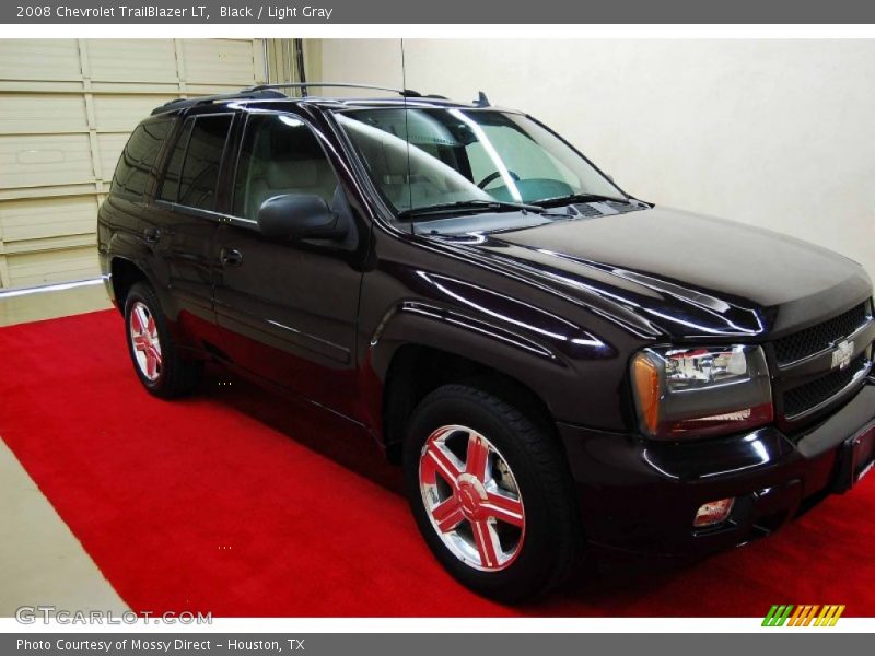 Black / Light Gray 2008 Chevrolet TrailBlazer LT