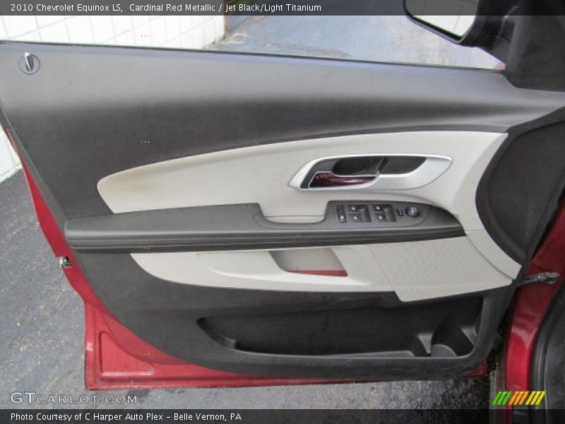 Cardinal Red Metallic / Jet Black/Light Titanium 2010 Chevrolet Equinox LS