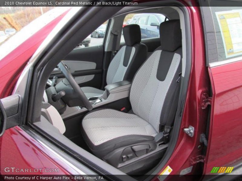 Cardinal Red Metallic / Jet Black/Light Titanium 2010 Chevrolet Equinox LS