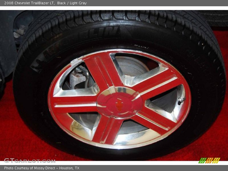 Black / Light Gray 2008 Chevrolet TrailBlazer LT