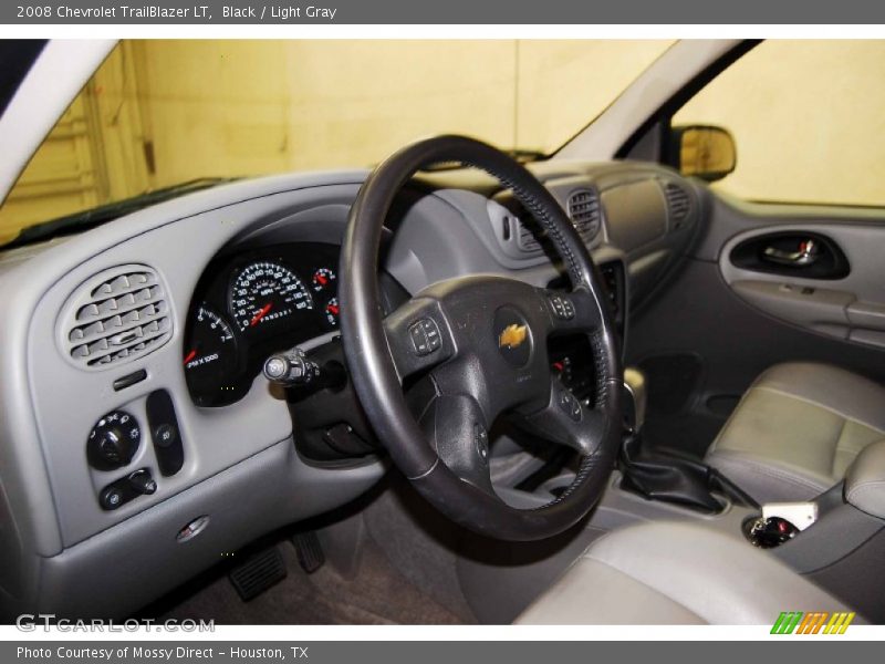 Black / Light Gray 2008 Chevrolet TrailBlazer LT