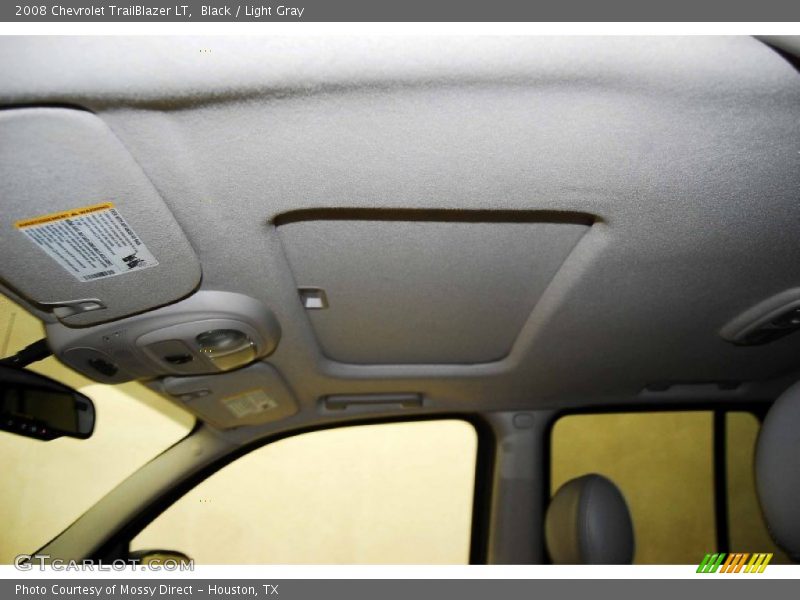 Black / Light Gray 2008 Chevrolet TrailBlazer LT
