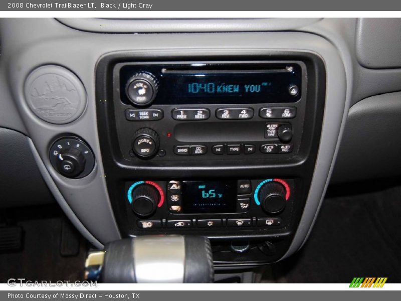 Black / Light Gray 2008 Chevrolet TrailBlazer LT