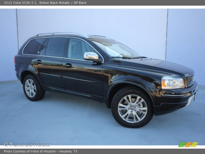 Ember Black Metallic / Off Black 2013 Volvo XC90 3.2