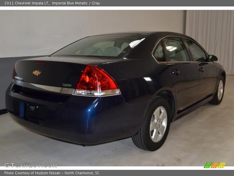 Imperial Blue Metallic / Gray 2011 Chevrolet Impala LT