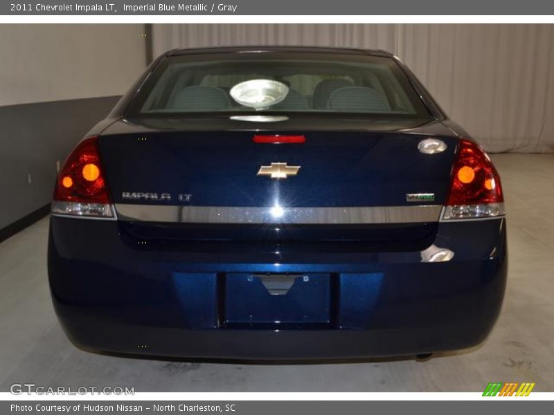 Imperial Blue Metallic / Gray 2011 Chevrolet Impala LT