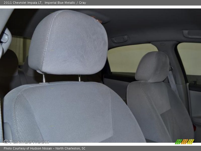 Imperial Blue Metallic / Gray 2011 Chevrolet Impala LT