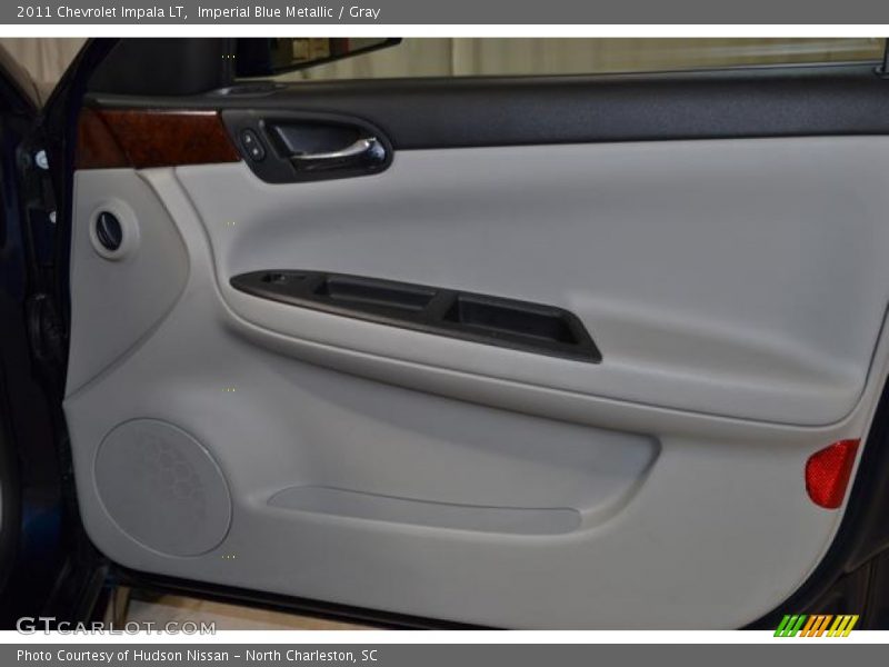Imperial Blue Metallic / Gray 2011 Chevrolet Impala LT