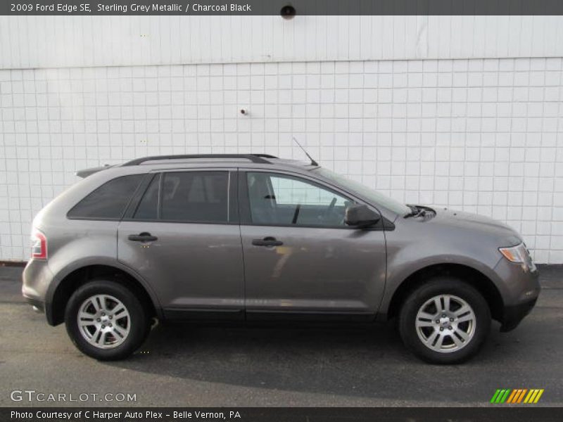 Sterling Grey Metallic / Charcoal Black 2009 Ford Edge SE