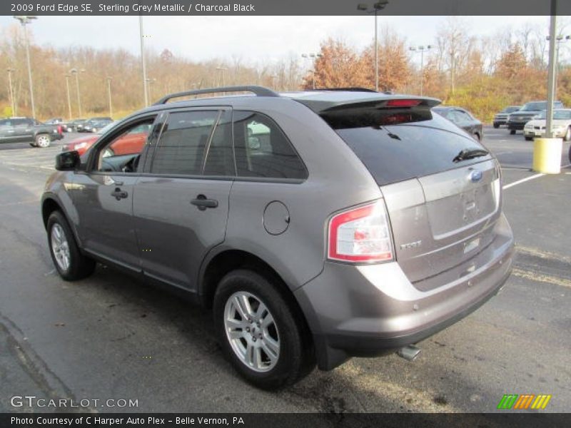 Sterling Grey Metallic / Charcoal Black 2009 Ford Edge SE