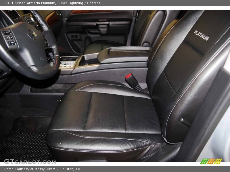 Silver Lightning / Charcoal 2011 Nissan Armada Platinum