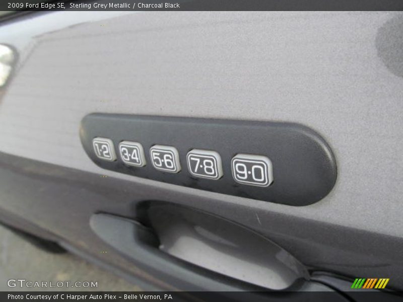 Sterling Grey Metallic / Charcoal Black 2009 Ford Edge SE