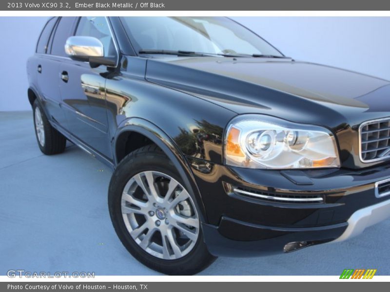 Ember Black Metallic / Off Black 2013 Volvo XC90 3.2