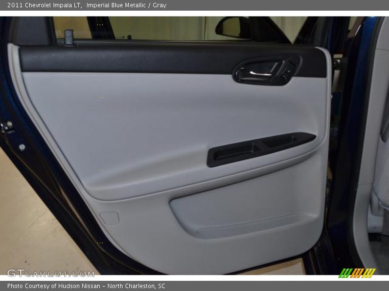 Imperial Blue Metallic / Gray 2011 Chevrolet Impala LT