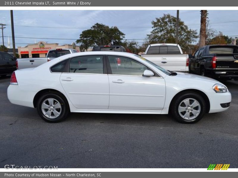 Summit White / Ebony 2011 Chevrolet Impala LT