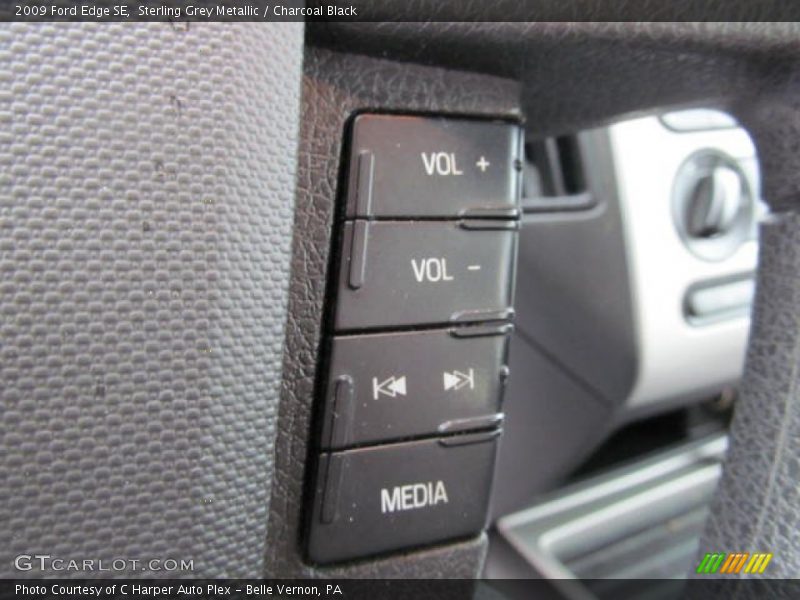 Sterling Grey Metallic / Charcoal Black 2009 Ford Edge SE