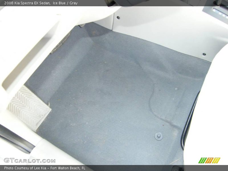 Ice Blue / Gray 2008 Kia Spectra EX Sedan