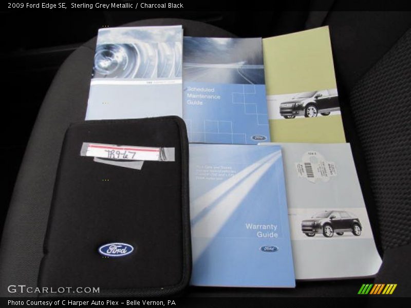 Sterling Grey Metallic / Charcoal Black 2009 Ford Edge SE