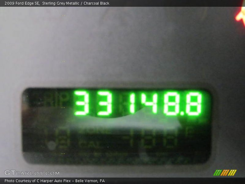 Sterling Grey Metallic / Charcoal Black 2009 Ford Edge SE