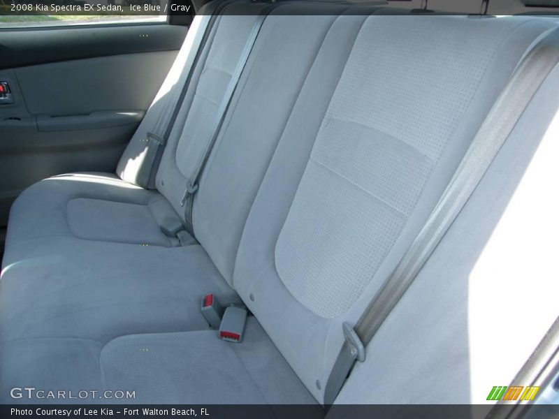 Ice Blue / Gray 2008 Kia Spectra EX Sedan