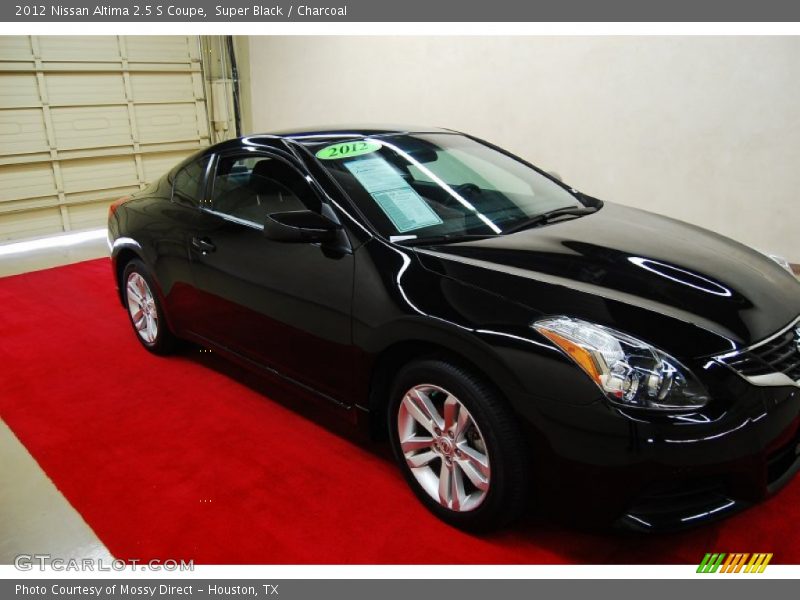 Super Black / Charcoal 2012 Nissan Altima 2.5 S Coupe