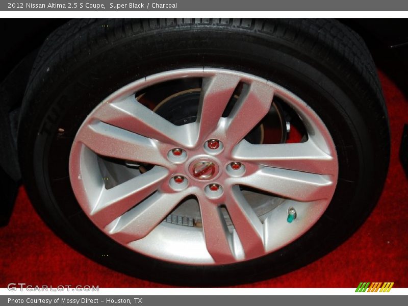 Super Black / Charcoal 2012 Nissan Altima 2.5 S Coupe