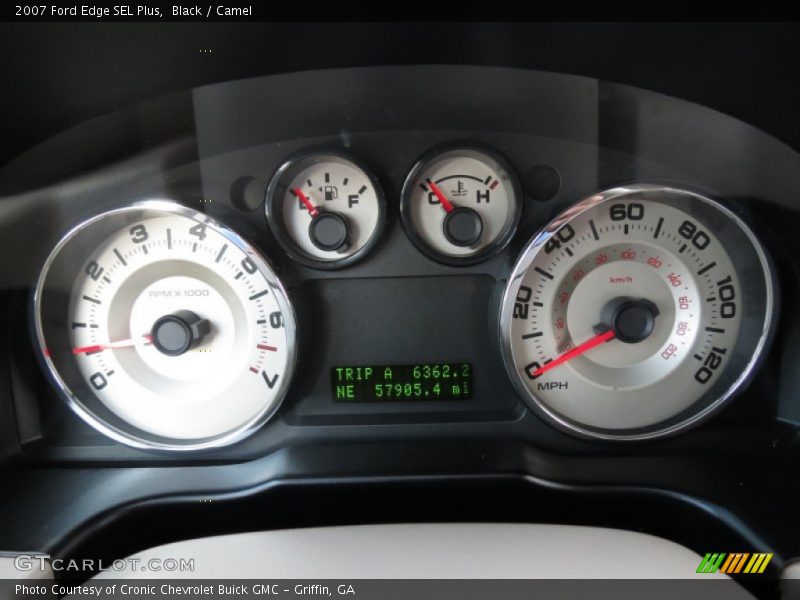 Black / Camel 2007 Ford Edge SEL Plus