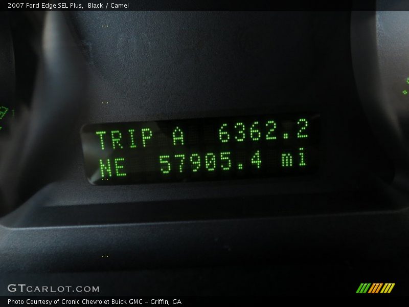 Black / Camel 2007 Ford Edge SEL Plus