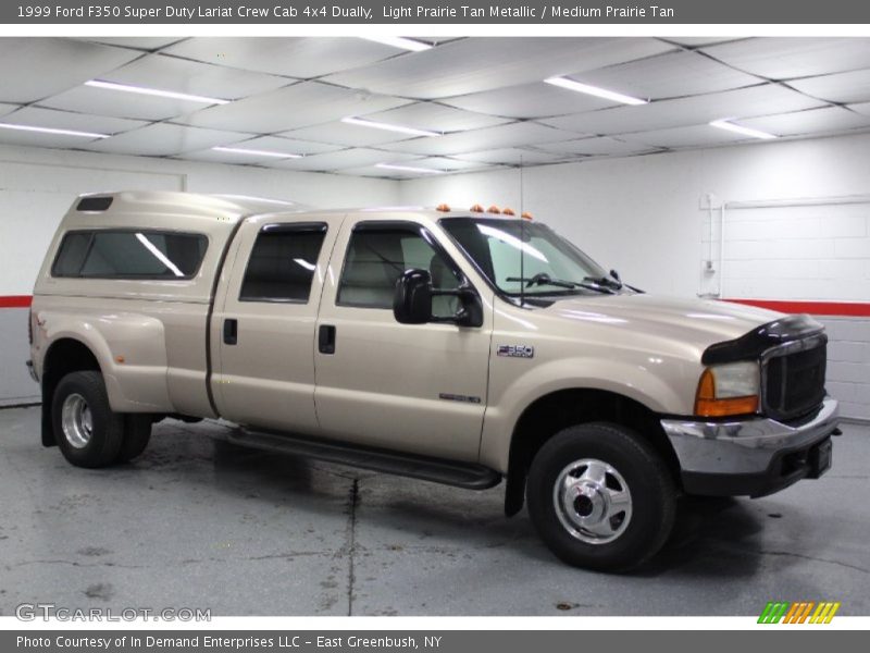 Light Prairie Tan Metallic / Medium Prairie Tan 1999 Ford F350 Super Duty Lariat Crew Cab 4x4 Dually