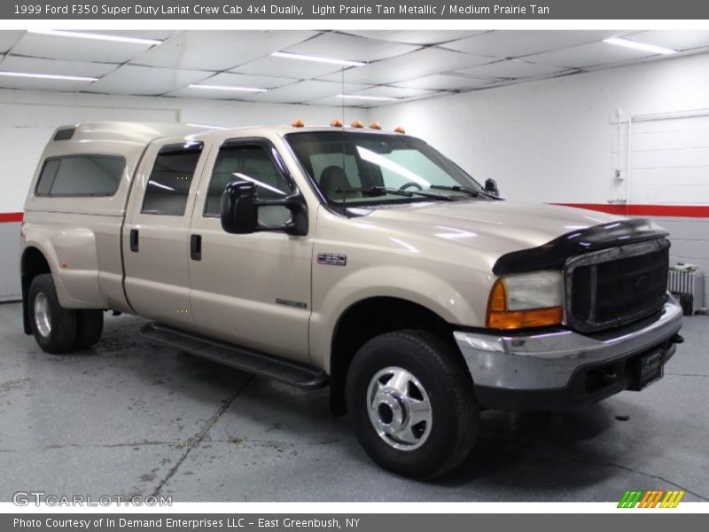 Light Prairie Tan Metallic / Medium Prairie Tan 1999 Ford F350 Super Duty Lariat Crew Cab 4x4 Dually