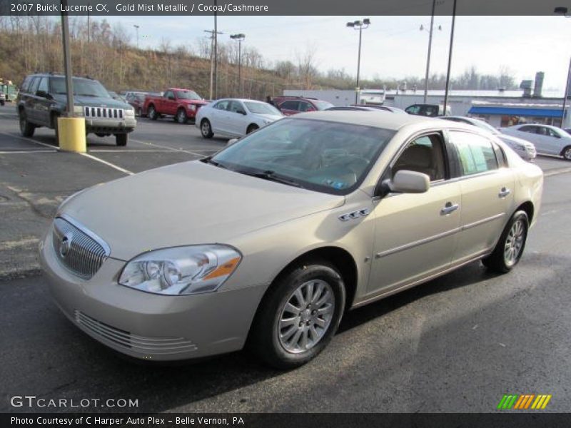 Gold Mist Metallic / Cocoa/Cashmere 2007 Buick Lucerne CX